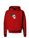 Mexico Outline - Mexican Flag Dark Hoodie Sweatshirt by TooLoud-Hoodie-TooLoud-Red-Small-Davson Sales