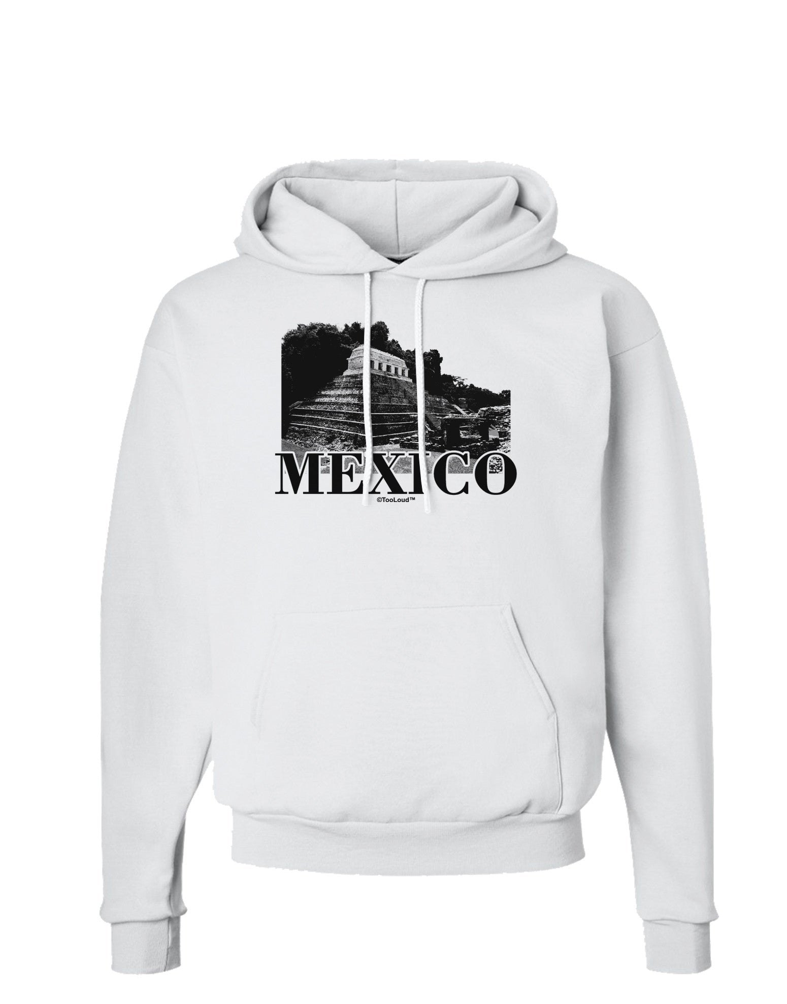 Mexico - Temple No 2 Hoodie Sweatshirt-Hoodie-TooLoud-White-Small-Davson Sales