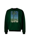 Miami Beach View Mirage Adult Dark Sweatshirt-Sweatshirts-TooLoud-Deep-Forest-Green-Small-Davson Sales