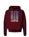 Miami Beach View Mirage Dark Hoodie Sweatshirt-Hoodie-TooLoud-Maroon-Small-Davson Sales