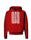 Miami Mirage Dark Hoodie Sweatshirt-Hoodie-TooLoud-Red-Small-Davson Sales