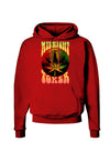 Midnight Toker Marijuana Dark Hoodie Sweatshirt-Hoodie-TooLoud-Red-Small-Davson Sales
