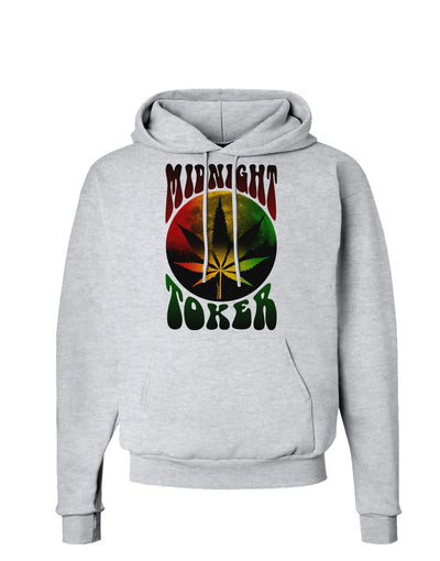 Midnight Toker Marijuana Hoodie Sweatshirt-Hoodie-TooLoud-AshGray-Small-Davson Sales