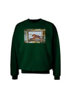 Mine Scene Colorado Adult Dark Sweatshirt-Sweatshirts-TooLoud-Deep-Forest-Green-Small-Davson Sales