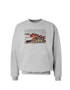 Mine Scene Colorado Watercolor Sweatshirt-Sweatshirts-TooLoud-AshGray-Small-Davson Sales