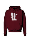 Minnesota - United States Shape Dark Hoodie Sweatshirt-Hoodie-TooLoud-Maroon-Small-Davson Sales