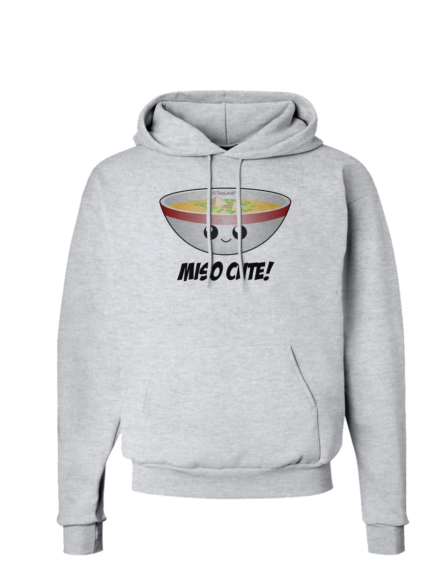 Miso Cute - Cute Miso Soup Bowl Hoodie Sweatshirt by TooLoud-Hoodie-TooLoud-White-Small-Davson Sales