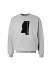 Mississippi - United States Shape Sweatshirt-Sweatshirts-TooLoud-AshGray-Small-Davson Sales