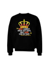 MLK - Only Love Quote Adult Dark Sweatshirt
