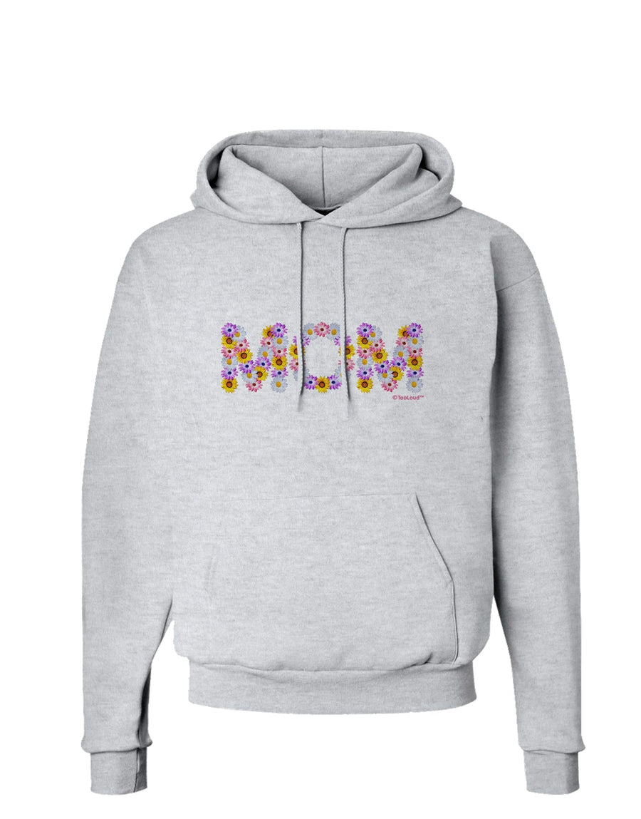 Mom Flowers Design Hoodie Sweatshirt by TooLoud-Hoodie-TooLoud-White-Small-Davson Sales