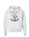 Mom of Veteran Hoodie Sweatshirt-Hoodie-TooLoud-White-Small-Davson Sales