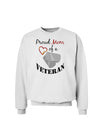 Mom of Veteran Sweatshirt-Sweatshirts-TooLoud-White-Small-Davson Sales