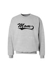 Mom - Sports Tail Script Sweatshirt by TooLoud-Sweatshirts-TooLoud-AshGray-Small-Davson Sales