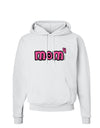 Mom to the Fourth Power - Cute Mom of 4 Design Hoodie Sweatshirt  by TooLoud