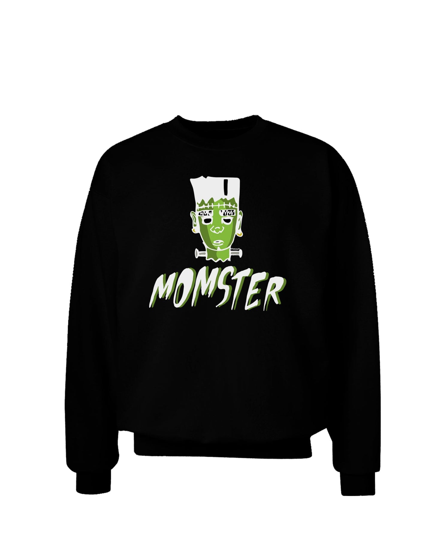 Momster Frankenstein Sweatshirt-Sweatshirts-TooLoud-Black-Small-Davson Sales