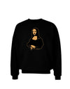 Mona Cutout Adult Dark Sweatshirt-Sweatshirts-TooLoud-Black-Small-Davson Sales