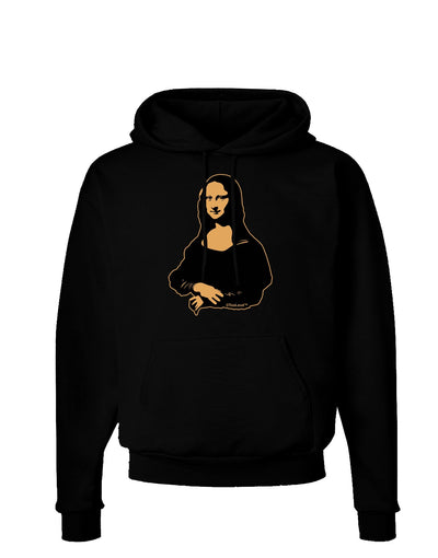 Mona Cutout Dark Hoodie Sweatshirt-Hoodie-TooLoud-Black-Small-Davson Sales