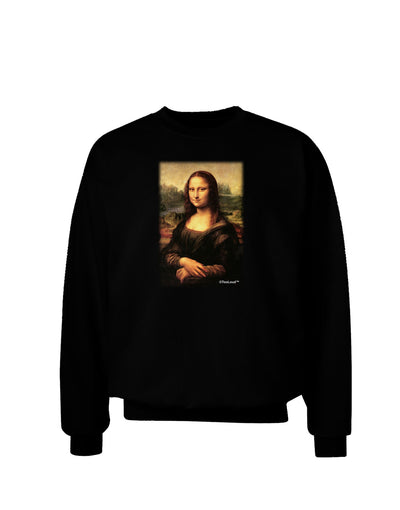 Mona Painting Adult Dark Sweatshirt-Sweatshirts-TooLoud-Black-Small-Davson Sales