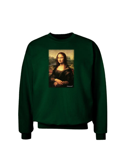 Mona Painting Adult Dark Sweatshirt-Sweatshirts-TooLoud-Deep-Forest-Green-Small-Davson Sales