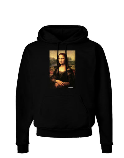 Mona Painting Dark Hoodie Sweatshirt-Hoodie-TooLoud-Black-Small-Davson Sales