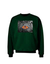 Monarch Butterfly Photo Adult Dark Sweatshirt-Sweatshirts-TooLoud-Deep-Forest-Green-Small-Davson Sales