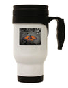 Monarch Butterfly Photo Stainless Steel 14oz Travel Mug-Travel Mugs-TooLoud-White-Davson Sales