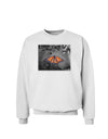 Monarch Butterfly Photo Sweatshirt-Sweatshirts-TooLoud-White-Small-Davson Sales