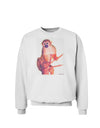 Monkey in Tree Watercolor Sweatshirt-Sweatshirts-TooLoud-White-Small-Davson Sales