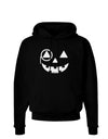 Monocle Jack-o-Lantern B-W Dark Hoodie Sweatshirt-Hoodie-TooLoud-Black-Small-Davson Sales