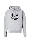 Monocle Jack-o-Lantern B-W Hoodie Sweatshirt-Hoodie-TooLoud-AshGray-Small-Davson Sales