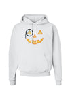 Monocle Jack-o-Lantern Color Hoodie Sweatshirt-Hoodie-TooLoud-White-Small-Davson Sales