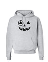 Monocle Jack-o-Lantern Distressed Hoodie Sweatshirt-Hoodie-TooLoud-AshGray-Small-Davson Sales