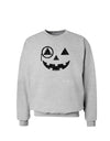 Monocle Jack-o-Lantern Distressed Sweatshirt-Sweatshirts-TooLoud-AshGray-Small-Davson Sales