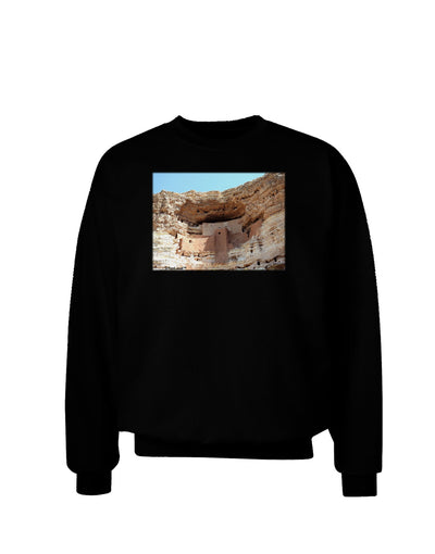 Montezuma Castle Arizona Adult Dark Sweatshirt-Sweatshirts-TooLoud-Black-Small-Davson Sales