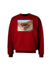 Montezuma Castle Arizona Adult Dark Sweatshirt-Sweatshirts-TooLoud-Deep-Red-Small-Davson Sales