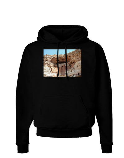 Montezuma Castle Arizona Dark Hoodie Sweatshirt-Hoodie-TooLoud-Black-Small-Davson Sales