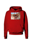 Montezuma Castle Arizona Dark Hoodie Sweatshirt-Hoodie-TooLoud-Red-Small-Davson Sales