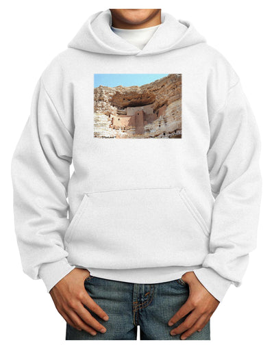 Montezuma Castle Arizona Youth Hoodie Pullover Sweatshirt-Youth Hoodie-TooLoud-White-XS-Davson Sales