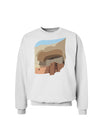 Montezuma Castle Artwork Sweatshirt-Sweatshirt-TooLoud-White-Small-Davson Sales