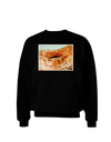 Montezuma Castle Watercolor Adult Dark Sweatshirt-Sweatshirts-TooLoud-Black-Small-Davson Sales