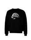 Moon Dream Earth Adult Dark Sweatshirt-Sweatshirts-TooLoud-Black-Small-Davson Sales