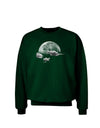 Moon Dream Earth Adult Dark Sweatshirt-Sweatshirts-TooLoud-Deep-Forest-Green-Small-Davson Sales