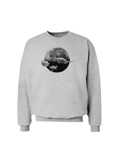 Moon Dream Earth Sweatshirt-Sweatshirts-TooLoud-AshGray-Small-Davson Sales