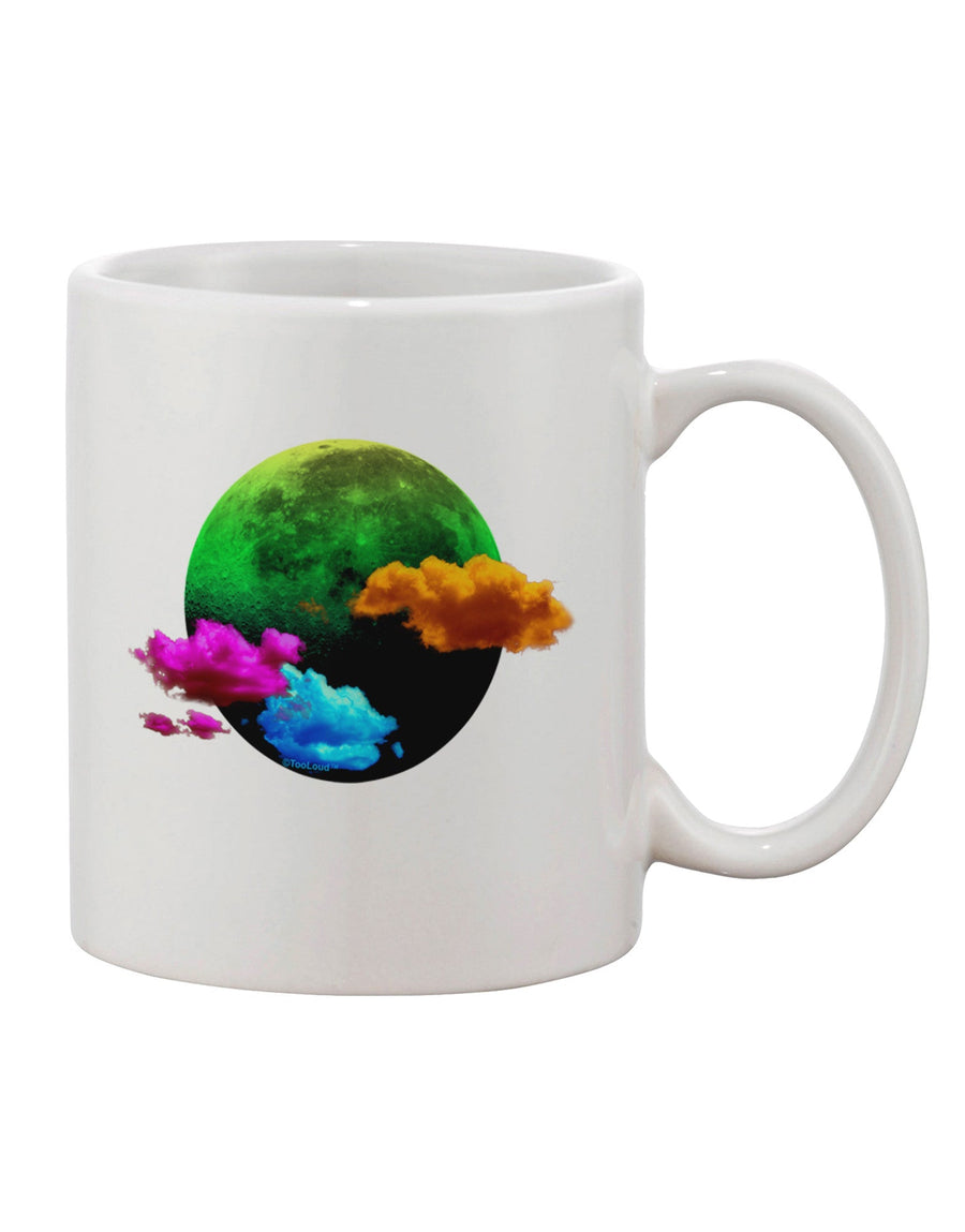 Moon Dream Hallucination - 11 oz Coffee Mug TooLoud-11 OZ Coffee Mug-TooLoud-White-Davson Sales