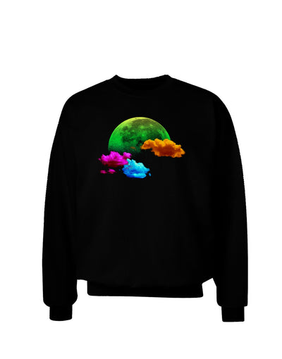 Moon Dream Hallucination Adult Dark Sweatshirt-Sweatshirts-TooLoud-Black-Small-Davson Sales