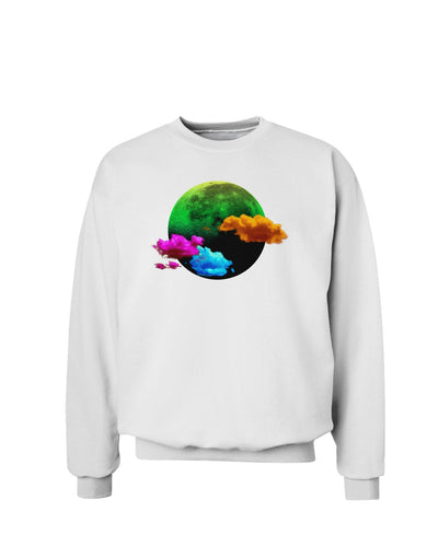 Moon Dream Hallucination Sweatshirt-Sweatshirts-TooLoud-White-Small-Davson Sales