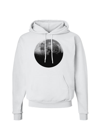 Moon of Earth Hoodie Sweatshirt-Hoodie-TooLoud-White-Small-Davson Sales