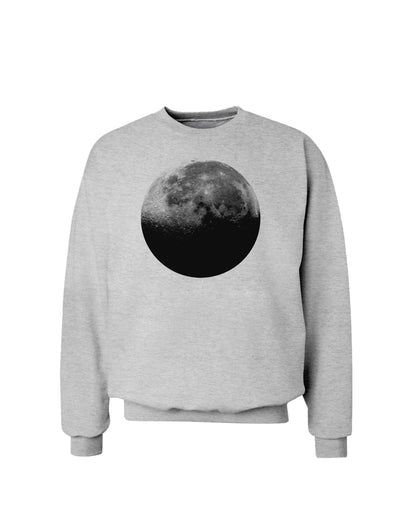 Moon of Earth Sweatshirt-Sweatshirts-TooLoud-AshGray-Small-Davson Sales