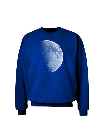 Moon Shadow Adult Dark Sweatshirt-Sweatshirts-TooLoud-Deep-Royal-Blue-Small-Davson Sales