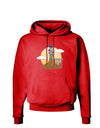 Moonlit Wizard Tower - Halloween Dark Hoodie Sweatshirt-Hoodie-TooLoud-Red-Small-Davson Sales